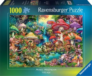 Merry Mushroom Village (1000) from Ravensburger – box 1 of 5