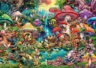 Merry Mushroom Village (1000) from Ravensburger – box 3 of 5
