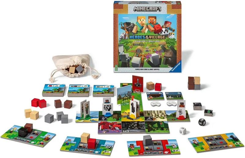 Minecraft junior: Heroes of the village de Ravensburger – boîte 2 sur 4