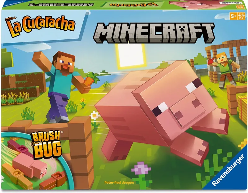 Minecraft La Cucaracha - Actiespel - Familiespel - Vanaf 6 Jaar de Ravensburger – boîte
