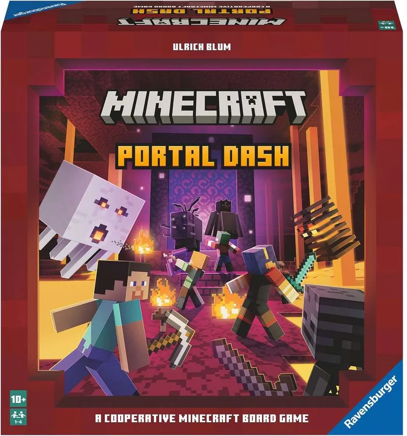 Minecraft Portal Dash - Bordspel de Ravensburger – boîte