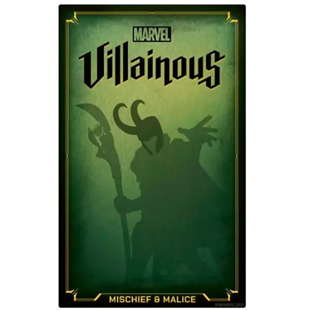 Mischief And Malice Villians Marvel Brädspel Spansk Version från Ravensburger – kartong
