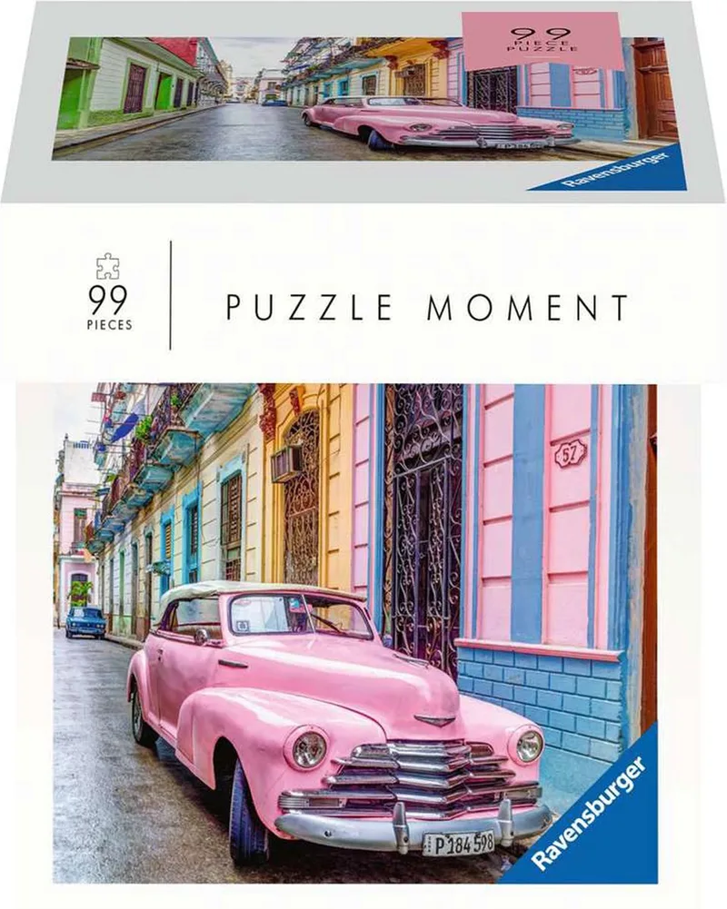 Momentpuzzel 99 stukjes - Cuba van Ravensburger – doos