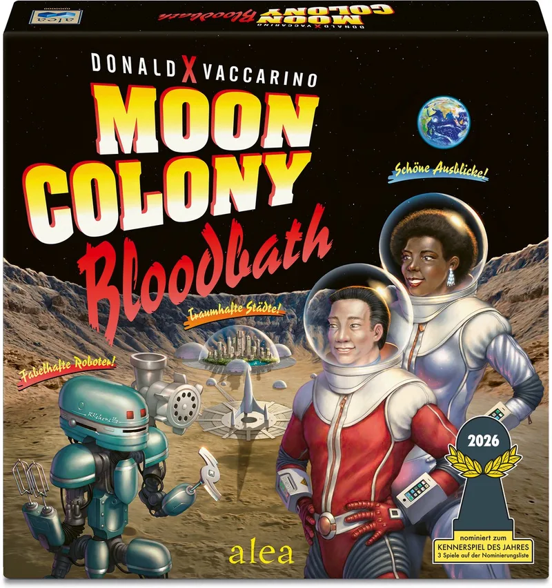 Moon Colony Bloodbath - Strategisch Bordspel - Sciencefiction Spel - Vanaf 14 Jaar from Ravensburger – box
