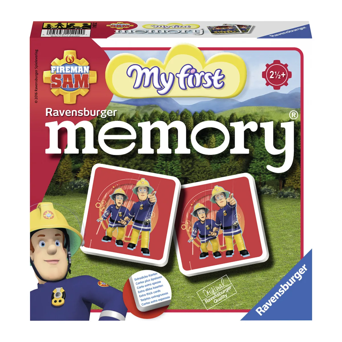 My First Memory: Brandweerman Sam van Ravensburger – doos