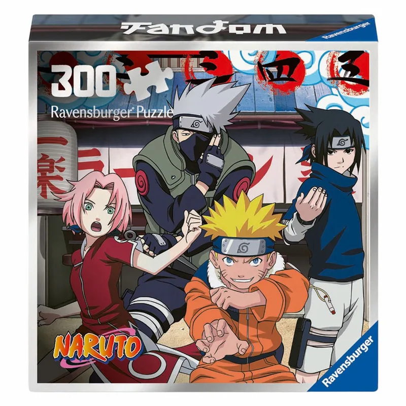 Naruto legpuzzel - 300 stukjes - televisie en film puzzel. de Ravensburger, édition Multicolore – boîte