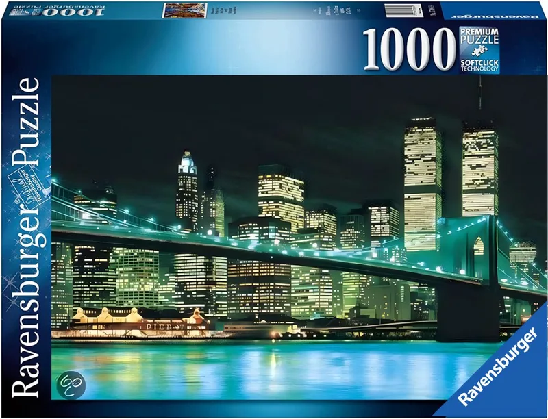 New York City Legpuzzel Collection Exclusief - 100 Stukjes van Ravensburger, editie Multi-coloured – doos