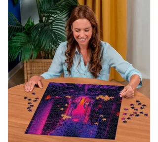 New York in Neon (1000) van Ravensburger – doos 3 van 4
