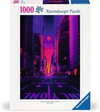 New York in Neon (1000) van Ravensburger – doos 1 van 4