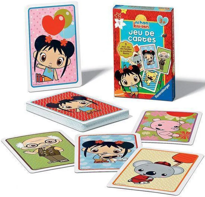 Ni Hao Kai-Lan 3-in-1 Kaartspel from Ravensburger – box