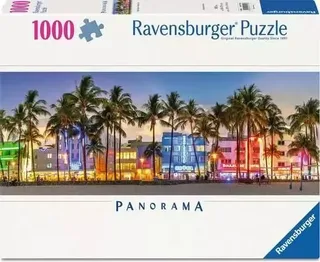 Night Glow on Ocean Drive (1000) van Ravensburger – doos 2 van 2