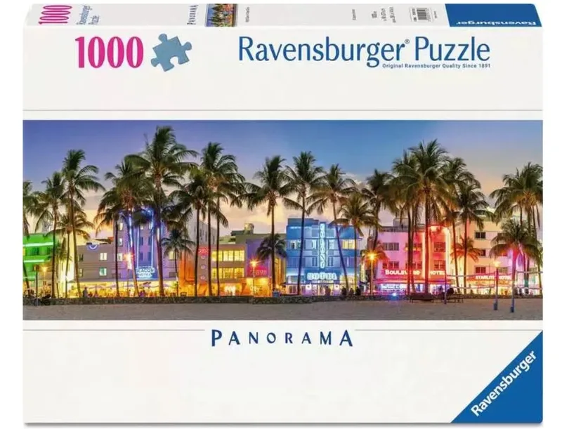 Night Glow on Ocean Drive (1000) de Ravensburger – boîte