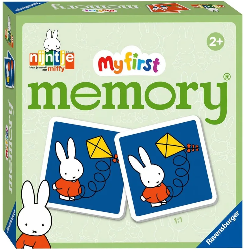 Nijntje memory® - Kaartspel - Geschikt voor kinderen from Ravensburger – box
