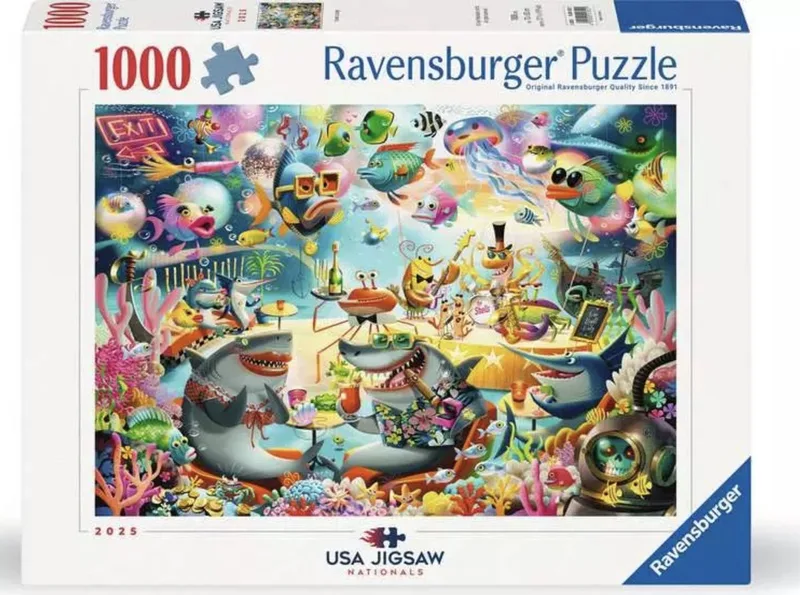 Ocean Lounge - US Jigsaw Nationals - puzzel van 1000 stukjes from Ravensburger, Multicolour edition – box
