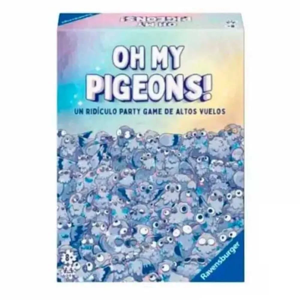 Oh My Pigeons! Society Games Bordspel Spaanse Versie från Ravensburger – kartong