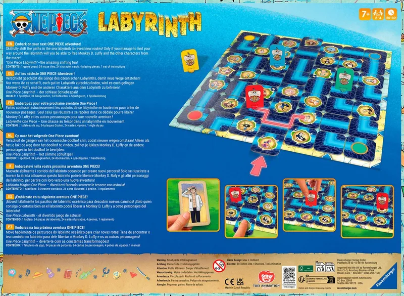 One Piece Labyrinth from Ravensburger – box 2 of 4