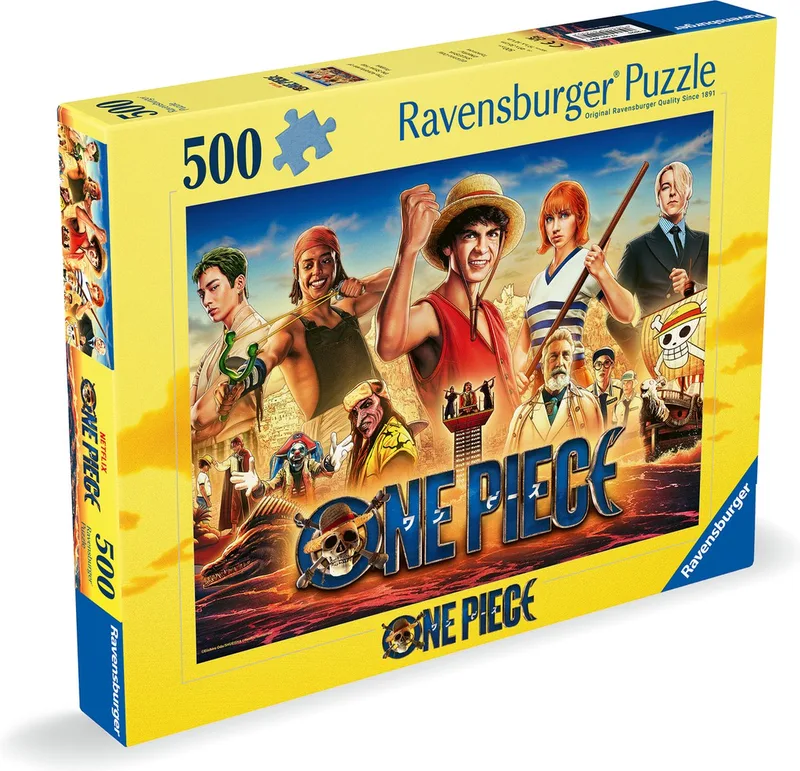 One Piece (Live Action) - Legpuzzel - 500 Stukjes de Ravensburger, édition Multicolore – boîte