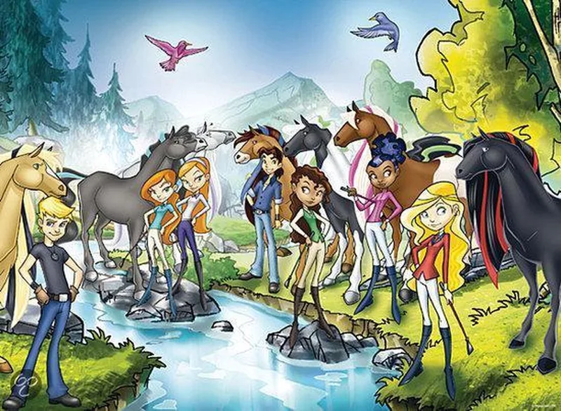Op Bezoek Op Horseland from Ravensburger, Multicolour edition – box