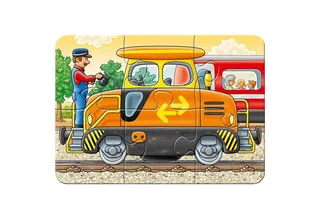 Op het werk- My First puzzels -2+4+6+8 stukjes - kinderpuzzel from Ravensburger, Multicolour edition – box 4 of 5