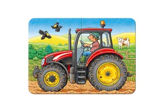 Op het werk- My First puzzels -2+4+6+8 stukjes - kinderpuzzel from Ravensburger, Multicolour edition – box 2 of 5