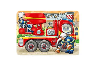 Op het werk- My First puzzels -2+4+6+8 stukjes - kinderpuzzel from Ravensburger, Multicolour edition – box 3 of 5