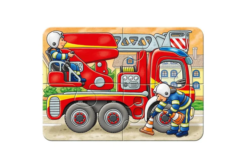 Op het werk- My First puzzels -2+4+6+8 stukjes - kinderpuzzel from Ravensburger, Multicolour edition – box 3 of 5