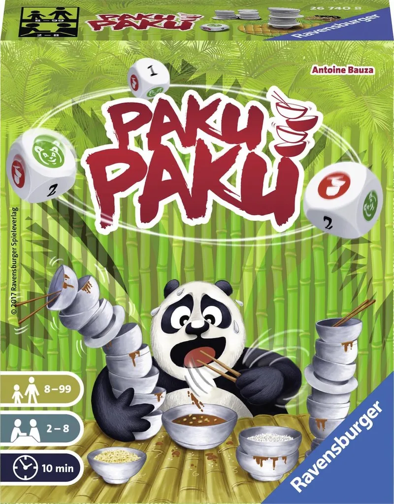 Paku paku - dobbelspel from Ravensburger, Multikleur edition – box
