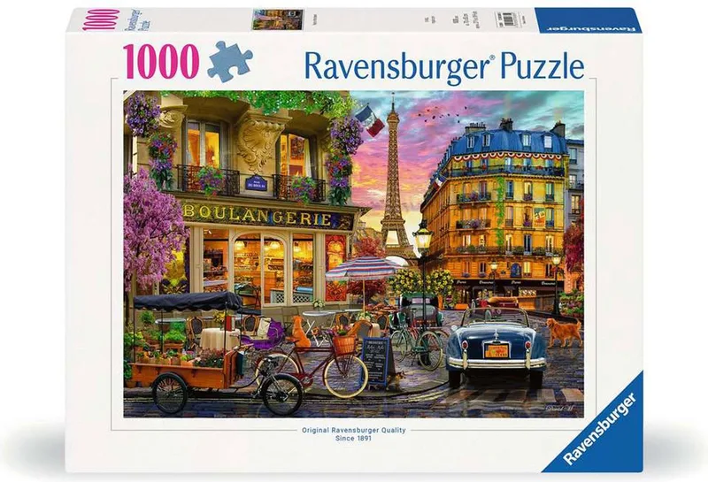 Parijs in het eerste licht – Puzzel – 1000 stukjes from Ravensburger, Multicolour edition – box 1 of 2