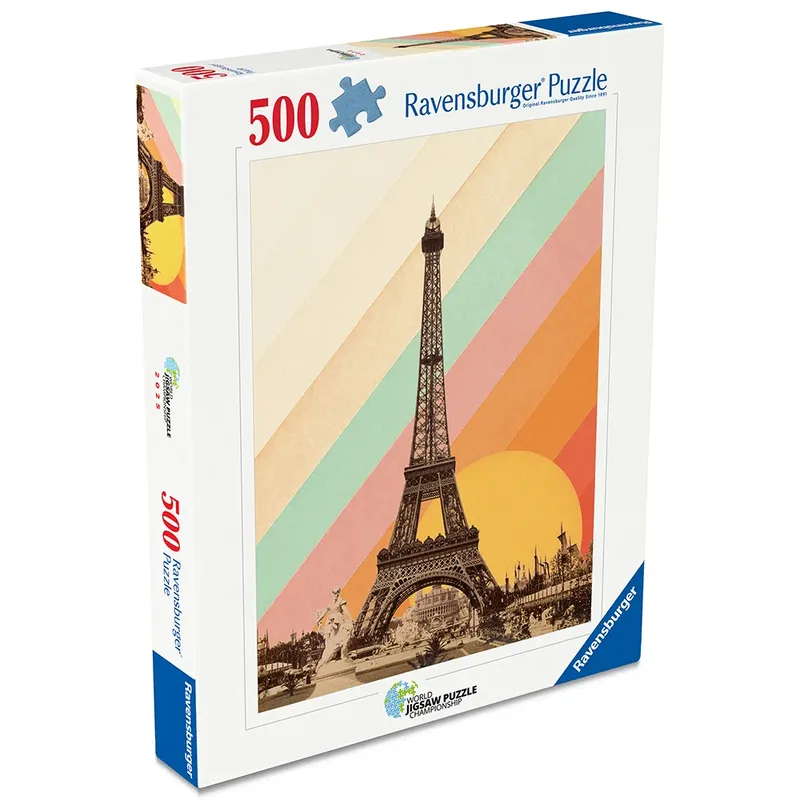 Parijse Regenboog – Florent Bodart – Legpuzzel – 500 Stukjes van Ravensburger, editie Meerkleurig – doos 3 van 3