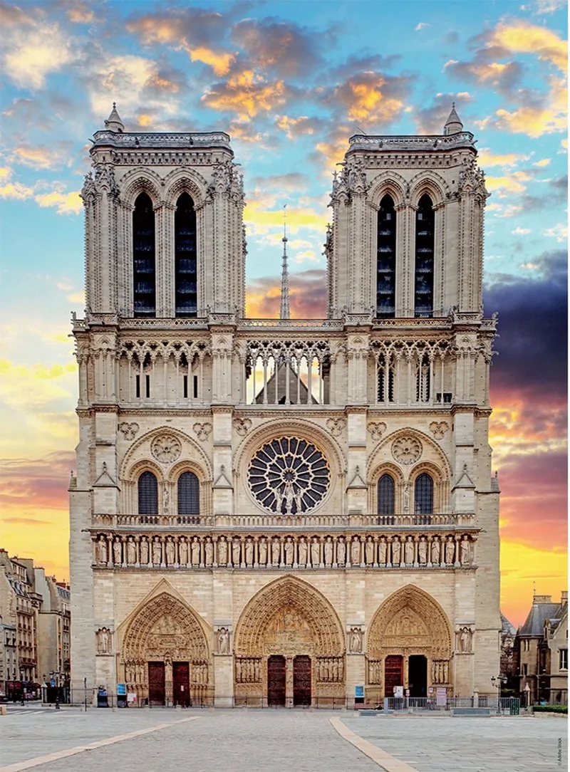 Paris Puzzle - 2 x 500 stuks de Ravensburger, édition Multicolore – boîte