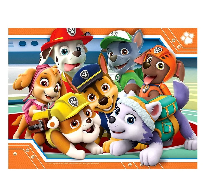 PAW Patrol 4in1box puzzel - 12+16+20+24 stukjes - kinderpuzzel from Ravensburger, Multicolour edition – box 5 of 5