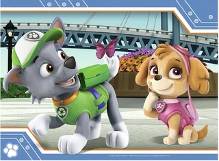 PAW Patrol 4in1box puzzel - 12+16+20+24 stukjes - kinderpuzzel from Ravensburger, Multicolour edition – box 1 of 5