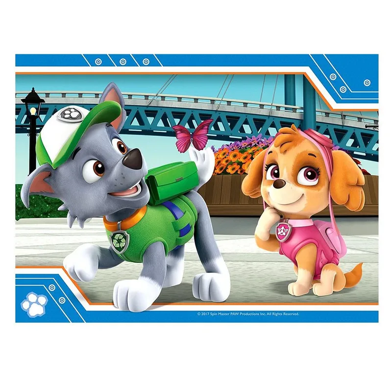 PAW Patrol 4in1box puzzel - 12+16+20+24 stukjes - kinderpuzzel from Ravensburger, Multicolour edition – box 2 of 5