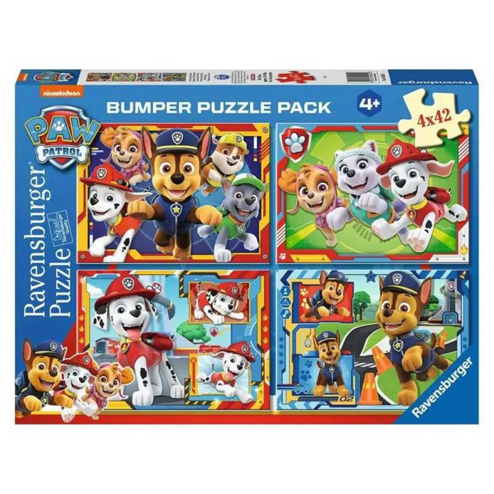 Puzzle 4x4 La Pat´ Patrouille de Ravensburger – boîte