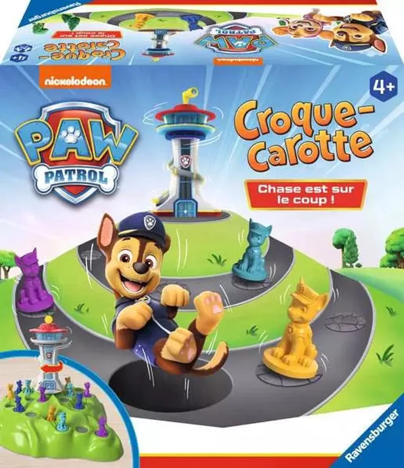 Paw Patrol Croque Carotte Spel - Spannend Raceplezier 4+ Jaar from Ravensburger – box