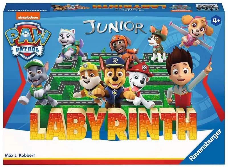 Paw Patrol junior labyrinth - Kinderspel fra Ravensburger – æske
