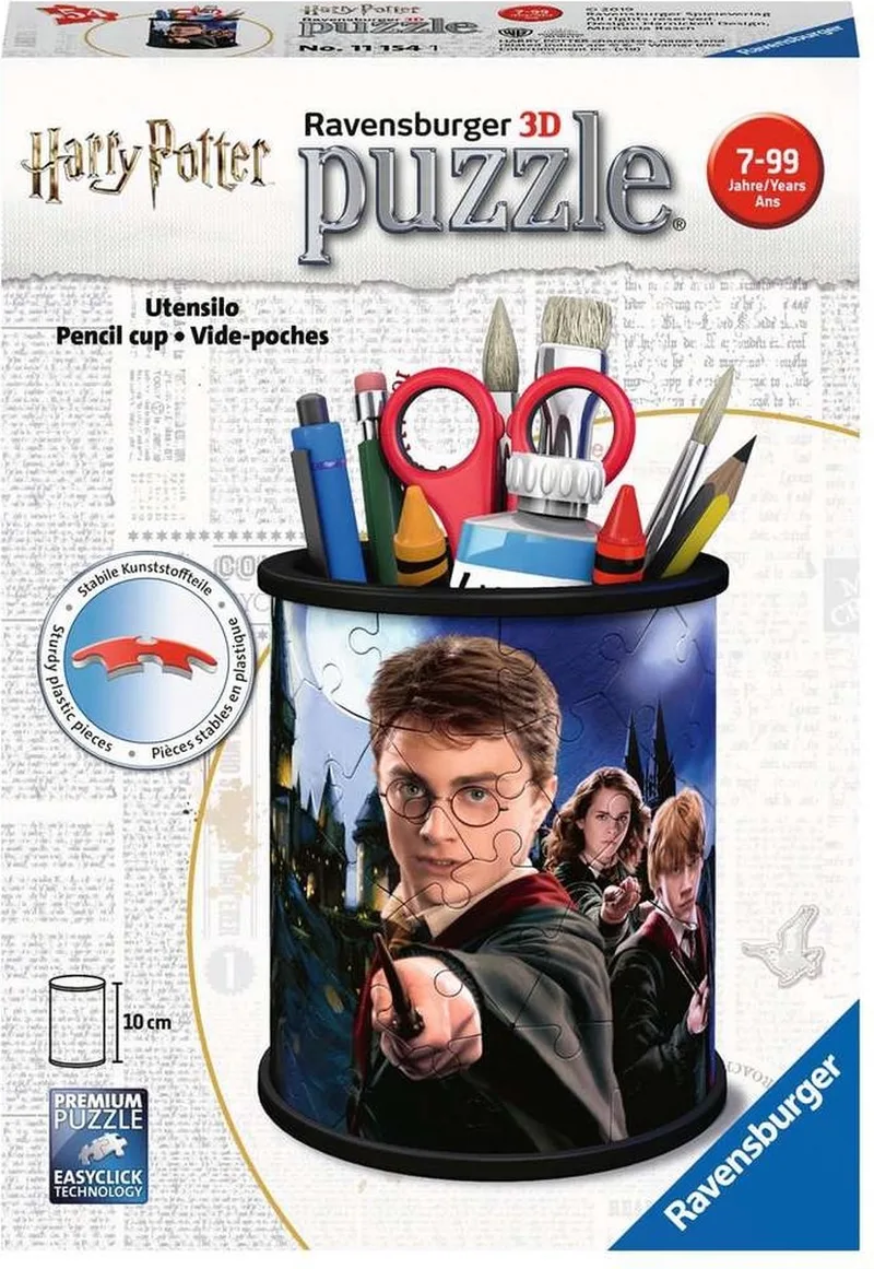 Pennenbak - 3D puzzel - 54 stukjes de Ravensburger, édition Harry Potter – boîte