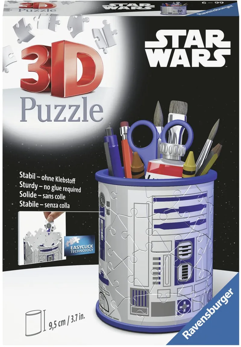 Pennenbak Star Wars - 3D Puzzel van Ravensburger, editie Meerkleurig – doos 1 van 2