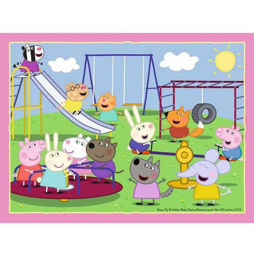 Peppa Pig 4 Shape Puzzel 6 Stukken van Ravensburger – doos