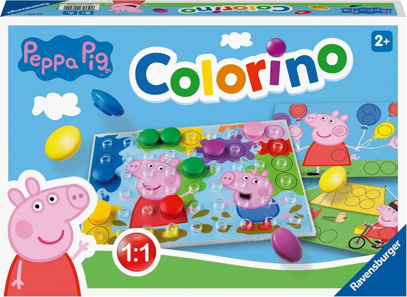 Peppa Pig Colorino - Educatief spel fra Ravensburger – æske