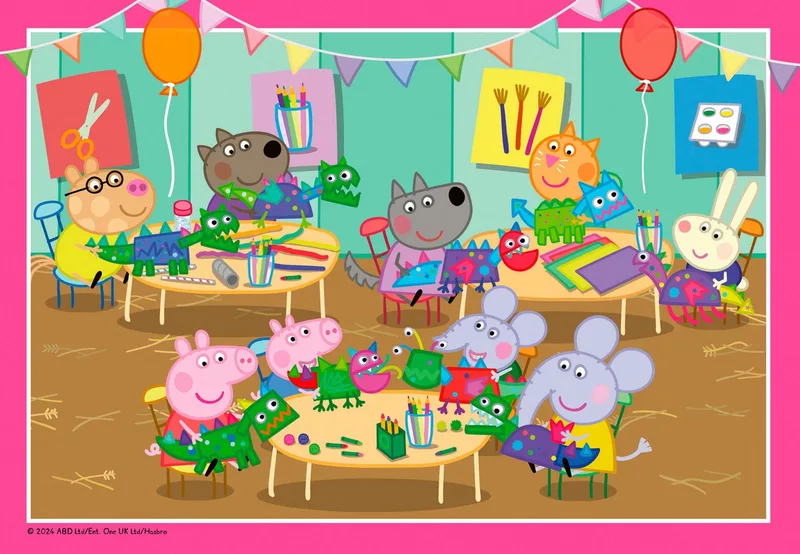 Peppa Pig: Feestje met Peppa (2x 12) van Ravensburger – doos 2 van 4