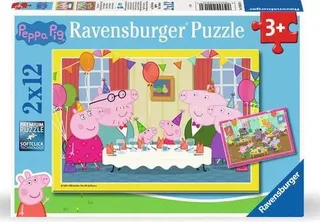 Peppa Pig: Feestje met Peppa (2x 12) van Ravensburger – doos 1 van 4