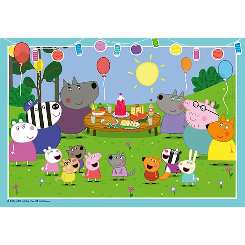 Peppa Pig: Tijd voor een feestje! (2x 24) van Ravensburger – doos 2 van 5