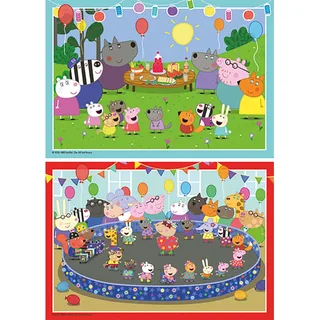 Peppa Pig: Tijd voor een feestje! (2x 24) van Ravensburger – doos 4 van 5
