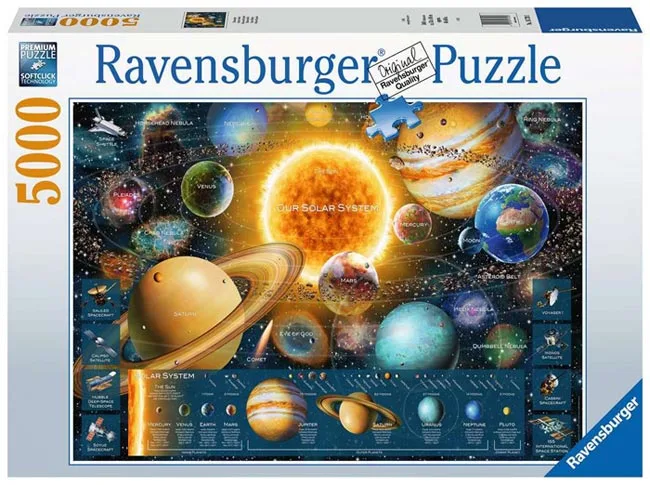Planetenstelsel (5000) fra Ravensburger – æske