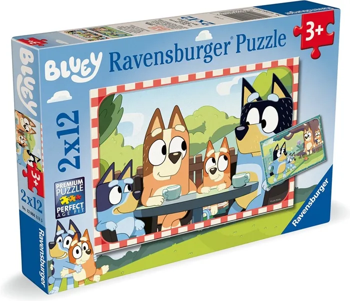Plezier met Bluey (2x 12) from Ravensburger – box