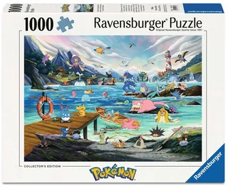 PokÃ©mon Aquana en de Gematigde Zee legpuzzel - 1000 stukjes from Ravensburger, Multicolour edition – box 1 of 2