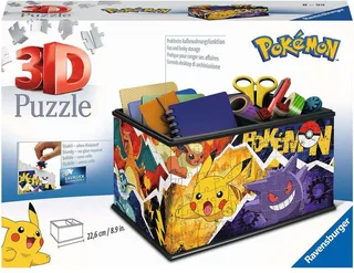 Pokémon 3D 3D-puzzel Stripfiguren von Ravensburger, Ausgabe Multicolours – Schachtel 1 von 2