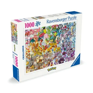 Pokémon Challenge Puzzel - 1000 st - Legpuzzel from Ravensburger, Multicolour edition – box 3 of 3