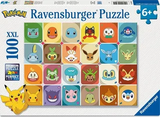 Pokémon gezichten (100) van Ravensburger – doos 1 van 2